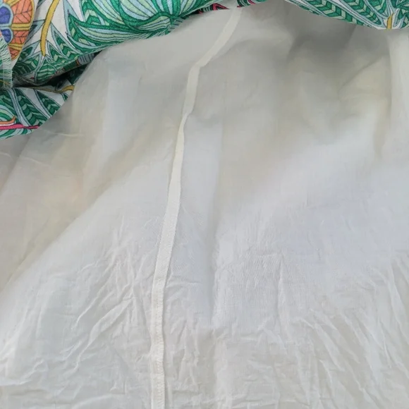 Boden Notch Neck Floral Dress US 16/18 L - Picture 12 of 16